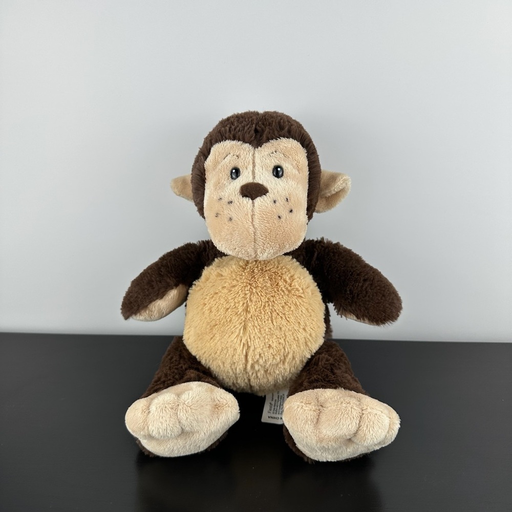 Fiesta Rare Round Belly Monkeys Collection Monkey 8.5” 2ASST Soft & Cuddly Plush